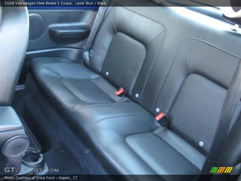 Laser Blue / Black 2008 Volkswagen New Beetle S Coupe