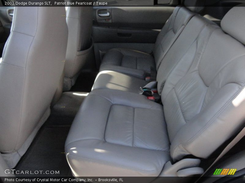Patriot Blue Pearlcoat / Taupe 2003 Dodge Durango SLT