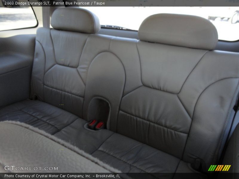 Patriot Blue Pearlcoat / Taupe 2003 Dodge Durango SLT
