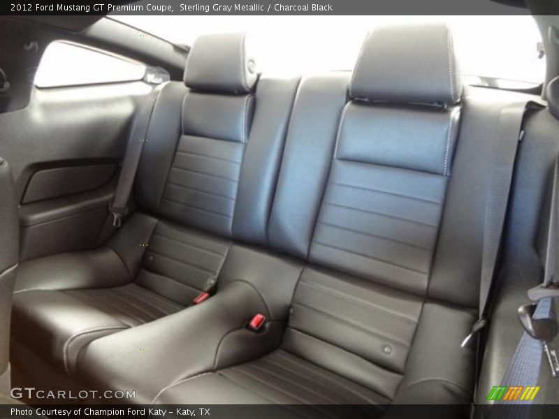Sterling Gray Metallic / Charcoal Black 2012 Ford Mustang GT Premium Coupe