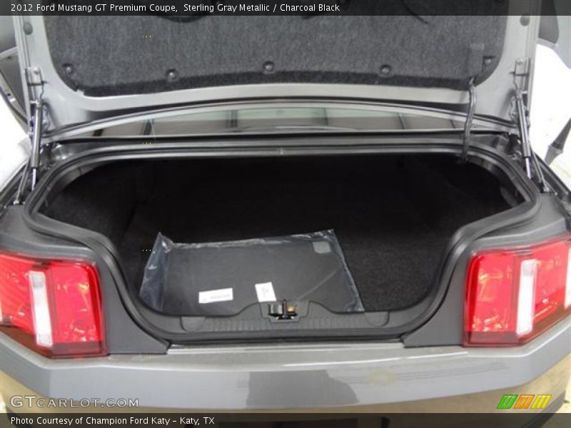  2012 Mustang GT Premium Coupe Trunk