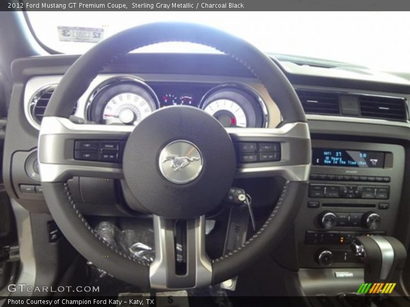  2012 Mustang GT Premium Coupe Steering Wheel