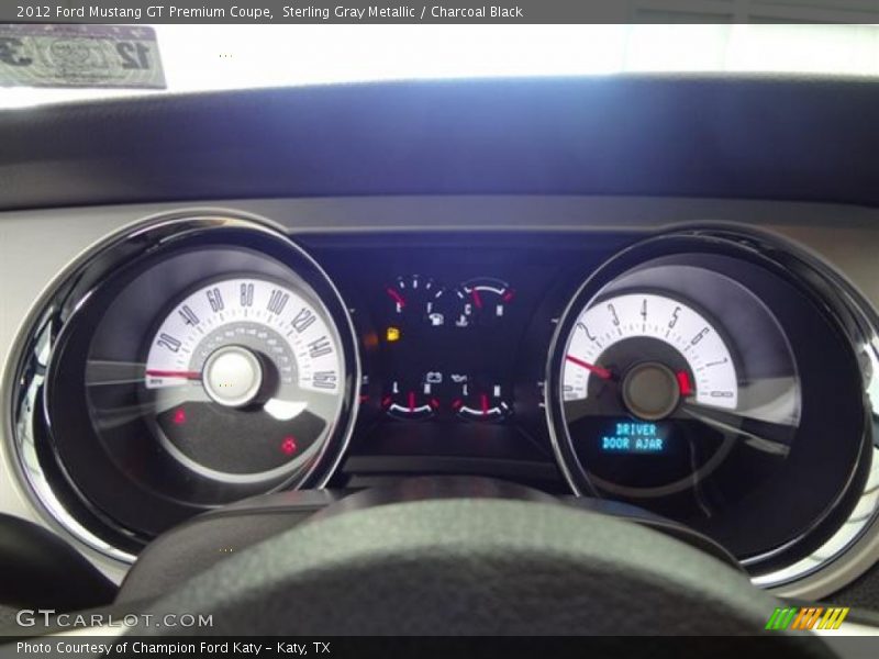  2012 Mustang GT Premium Coupe GT Premium Coupe Gauges