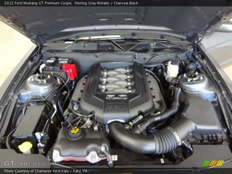  2012 Mustang GT Premium Coupe Engine - 5.0 Liter DOHC 32-Valve Ti-VCT V8