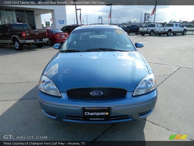 Windveil Blue Metallic / Medium/Dark Flint Grey 2006 Ford Taurus SEL
