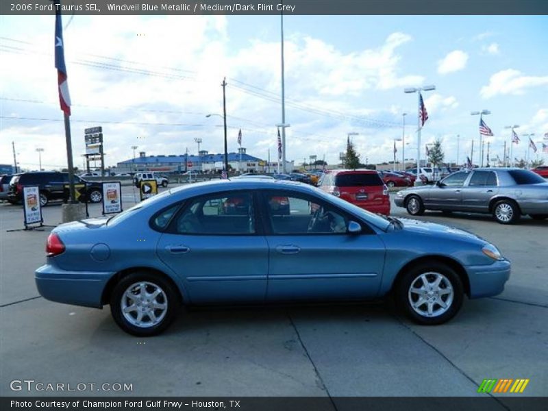 Windveil Blue Metallic / Medium/Dark Flint Grey 2006 Ford Taurus SEL