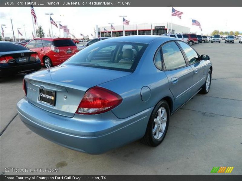 Windveil Blue Metallic / Medium/Dark Flint Grey 2006 Ford Taurus SEL