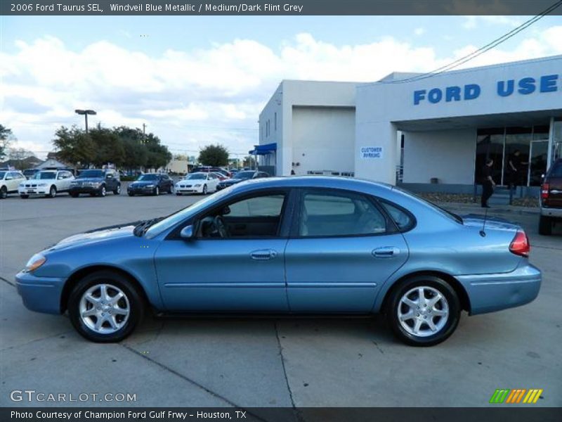 Windveil Blue Metallic / Medium/Dark Flint Grey 2006 Ford Taurus SEL