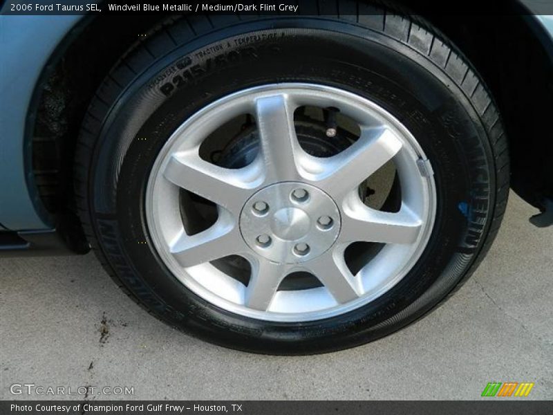 Windveil Blue Metallic / Medium/Dark Flint Grey 2006 Ford Taurus SEL