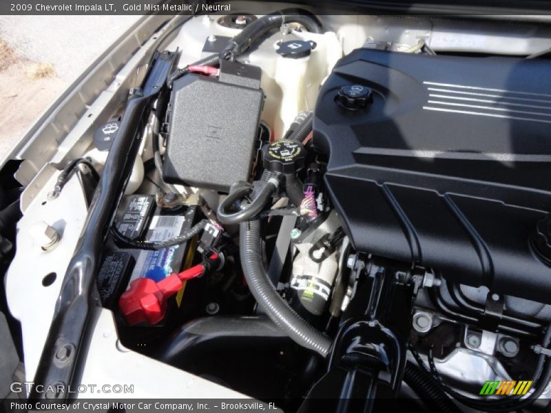 Gold Mist Metallic / Neutral 2009 Chevrolet Impala LT