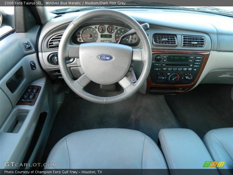 Windveil Blue Metallic / Medium/Dark Flint Grey 2006 Ford Taurus SEL