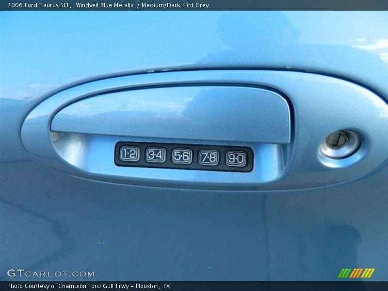 Windveil Blue Metallic / Medium/Dark Flint Grey 2006 Ford Taurus SEL