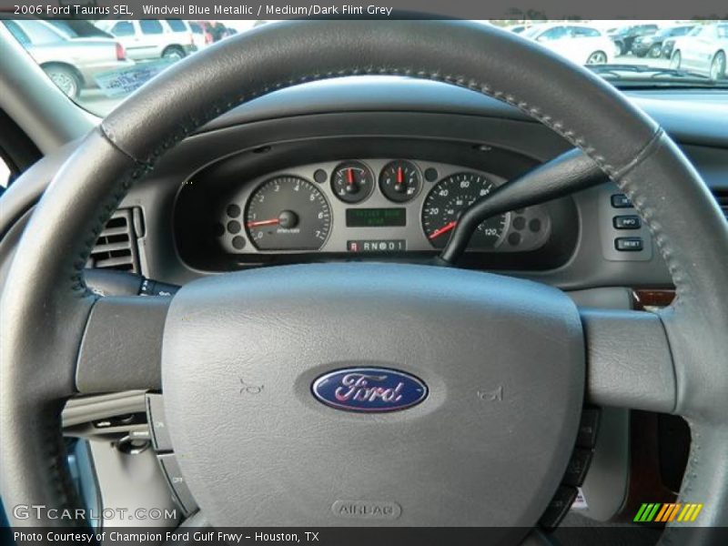 Windveil Blue Metallic / Medium/Dark Flint Grey 2006 Ford Taurus SEL
