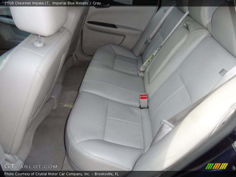 Imperial Blue Metallic / Gray 2008 Chevrolet Impala LT