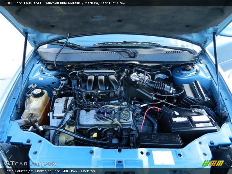 Windveil Blue Metallic / Medium/Dark Flint Grey 2006 Ford Taurus SEL