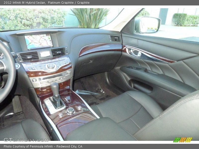 Platinum Graphite / Graphite 2012 Infiniti M Hybrid Sedan