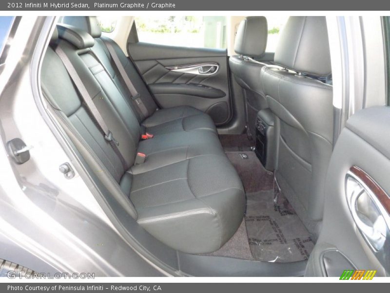  2012 M Hybrid Sedan Graphite Interior