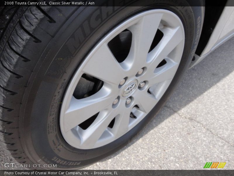 Classic Silver Metallic / Ash 2008 Toyota Camry XLE