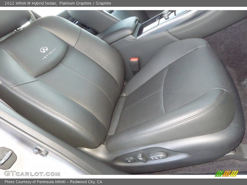 Platinum Graphite / Graphite 2012 Infiniti M Hybrid Sedan