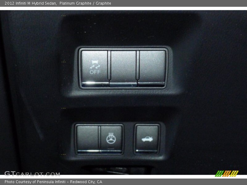 Platinum Graphite / Graphite 2012 Infiniti M Hybrid Sedan