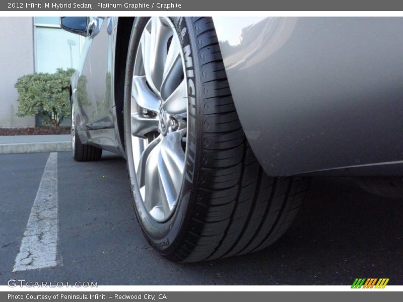 Platinum Graphite / Graphite 2012 Infiniti M Hybrid Sedan