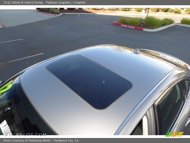 Platinum Graphite / Graphite 2012 Infiniti M Hybrid Sedan