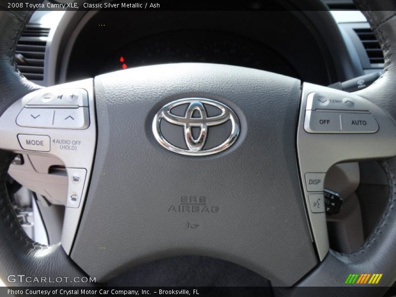 Classic Silver Metallic / Ash 2008 Toyota Camry XLE