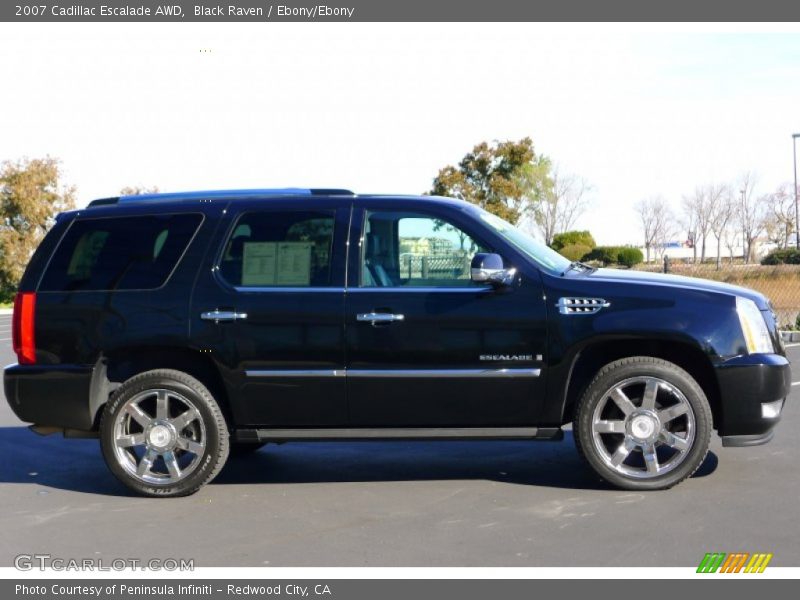 Black Raven / Ebony/Ebony 2007 Cadillac Escalade AWD