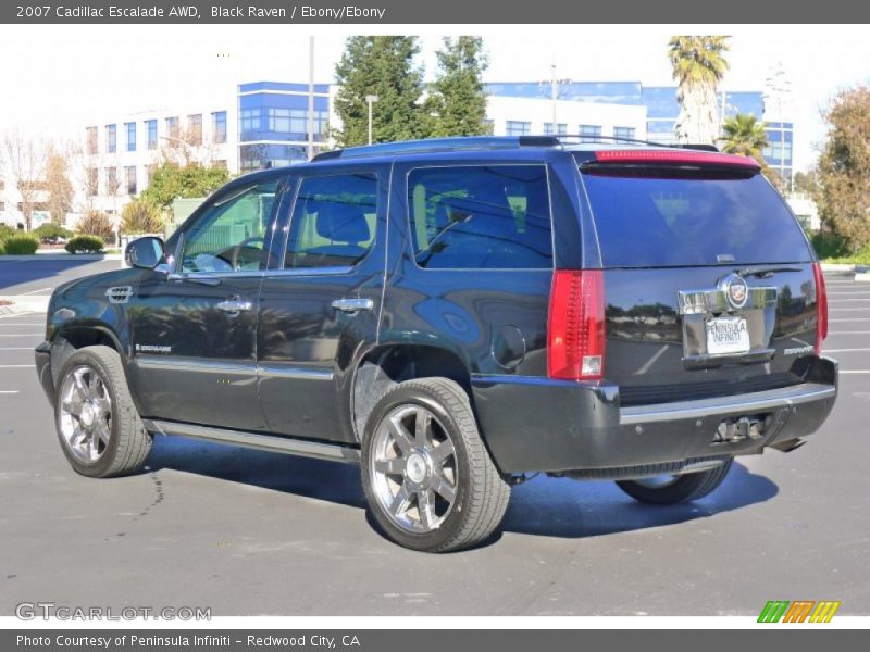 Black Raven / Ebony/Ebony 2007 Cadillac Escalade AWD