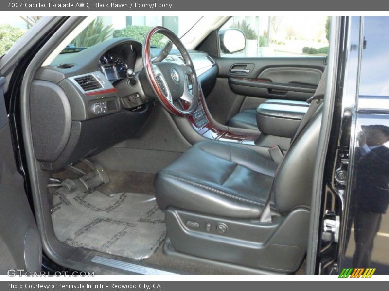 Black Raven / Ebony/Ebony 2007 Cadillac Escalade AWD