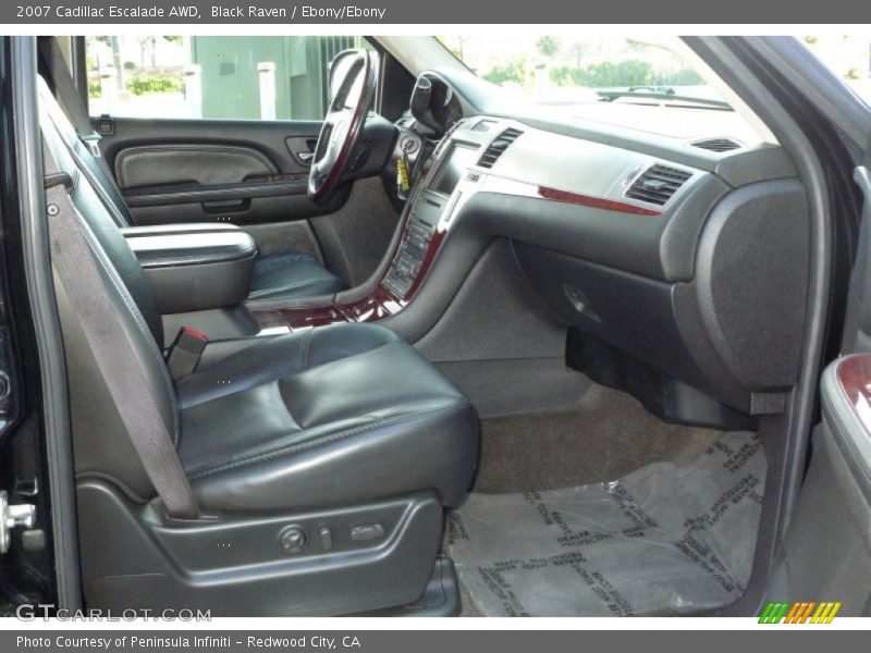 Black Raven / Ebony/Ebony 2007 Cadillac Escalade AWD