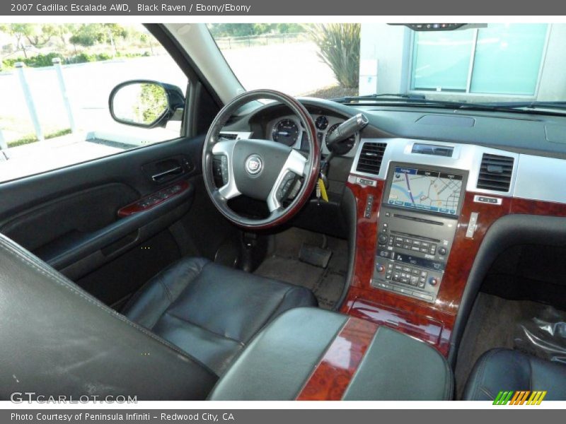 Black Raven / Ebony/Ebony 2007 Cadillac Escalade AWD