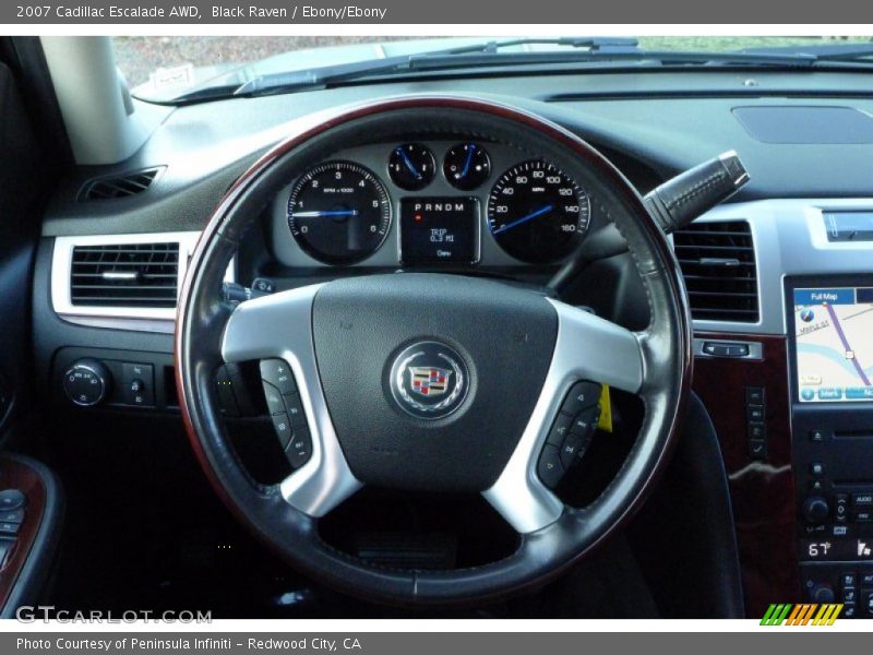 Black Raven / Ebony/Ebony 2007 Cadillac Escalade AWD