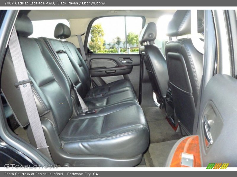 Black Raven / Ebony/Ebony 2007 Cadillac Escalade AWD