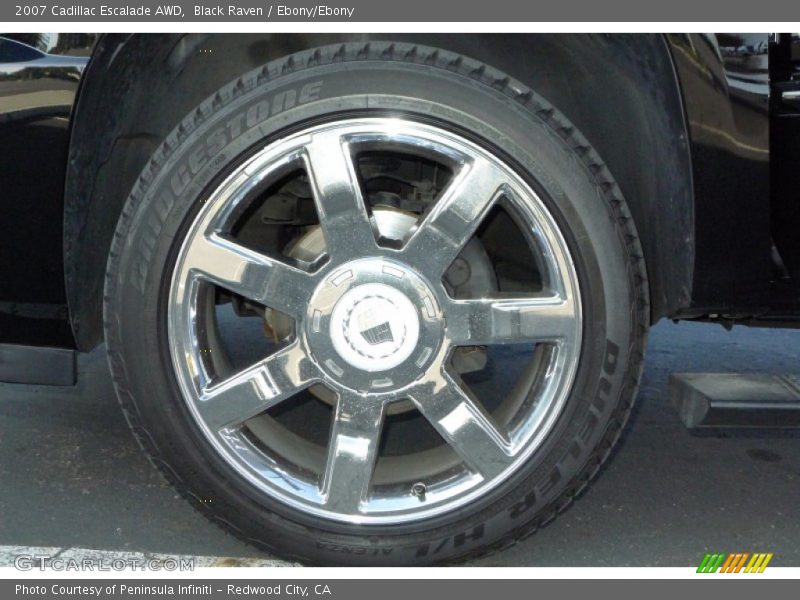Black Raven / Ebony/Ebony 2007 Cadillac Escalade AWD