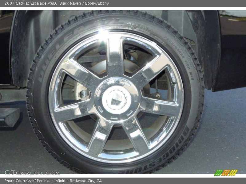 Black Raven / Ebony/Ebony 2007 Cadillac Escalade AWD