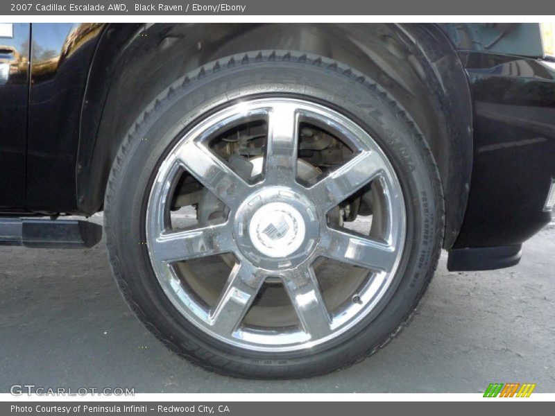 Black Raven / Ebony/Ebony 2007 Cadillac Escalade AWD