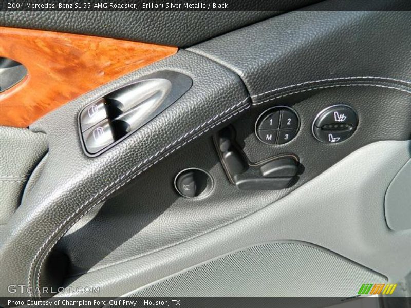 Controls of 2004 SL 55 AMG Roadster
