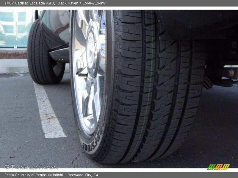 Black Raven / Ebony/Ebony 2007 Cadillac Escalade AWD