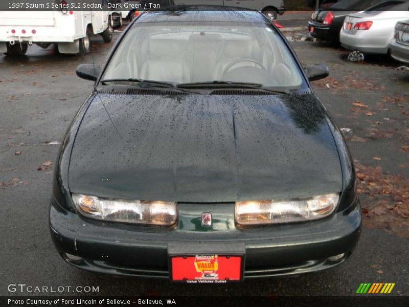 Dark Green / Tan 1997 Saturn S Series SL2 Sedan