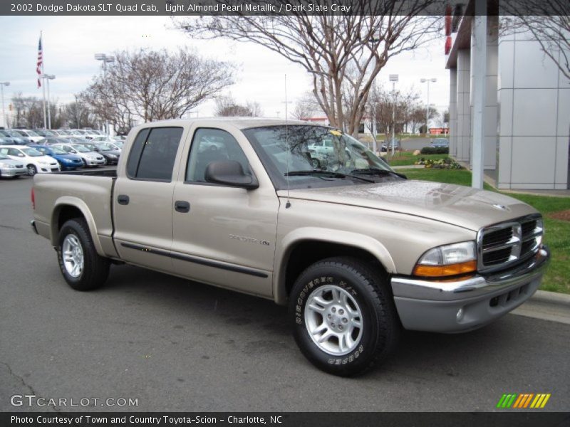  2002 Dakota SLT Quad Cab Light Almond Pearl Metallic
