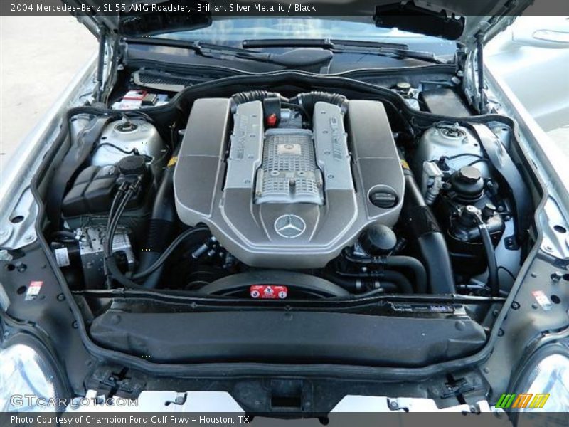  2004 SL 55 AMG Roadster Engine - 5.4 Liter AMG Supercharged SOHC 24-Valve V8