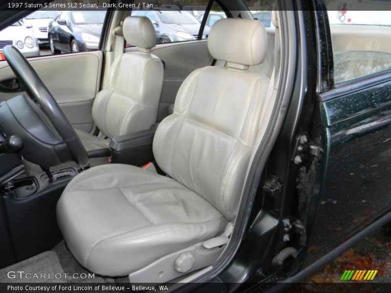 Dark Green / Tan 1997 Saturn S Series SL2 Sedan