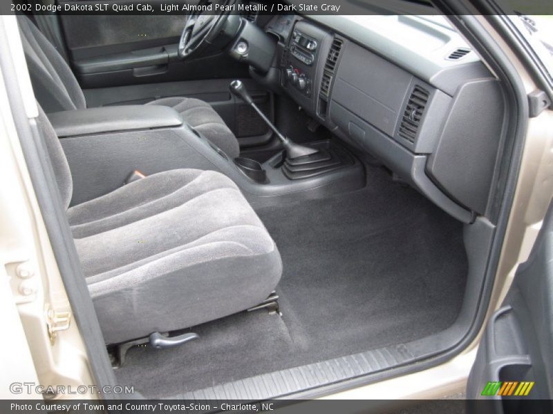  2002 Dakota SLT Quad Cab Dark Slate Gray Interior