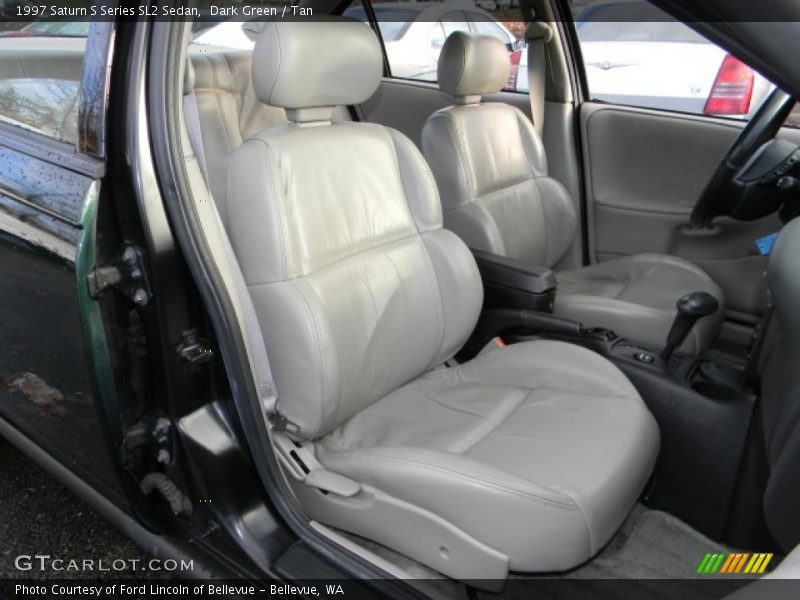 Dark Green / Tan 1997 Saturn S Series SL2 Sedan
