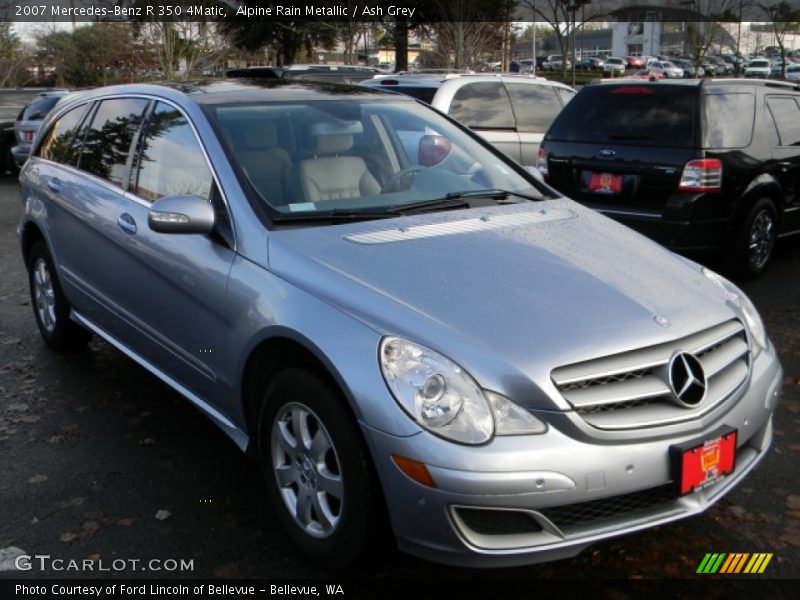 Alpine Rain Metallic / Ash Grey 2007 Mercedes-Benz R 350 4Matic