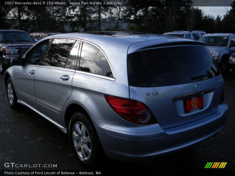 Alpine Rain Metallic / Ash Grey 2007 Mercedes-Benz R 350 4Matic