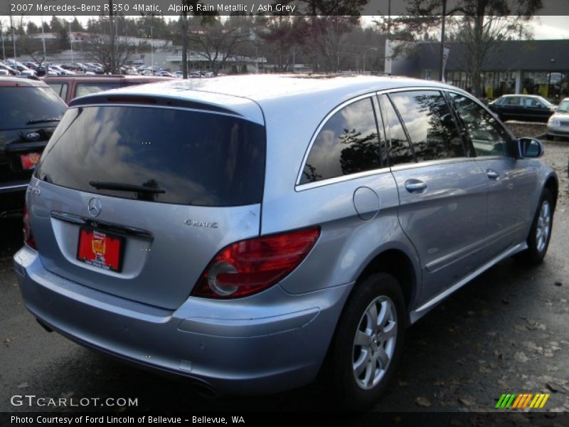 Alpine Rain Metallic / Ash Grey 2007 Mercedes-Benz R 350 4Matic