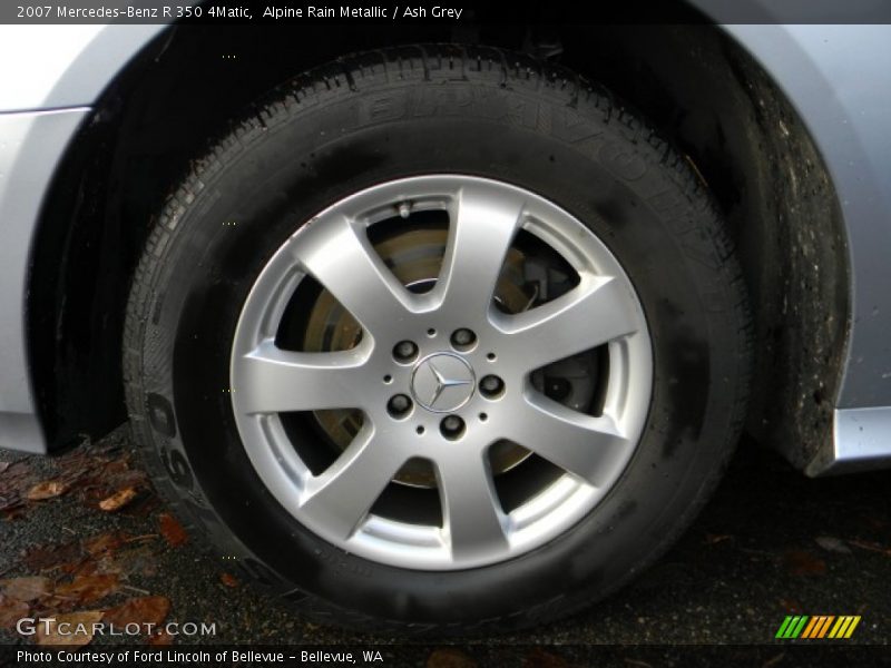 Alpine Rain Metallic / Ash Grey 2007 Mercedes-Benz R 350 4Matic