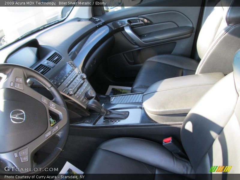 Billet Silver Metallic / Ebony 2009 Acura MDX Technology